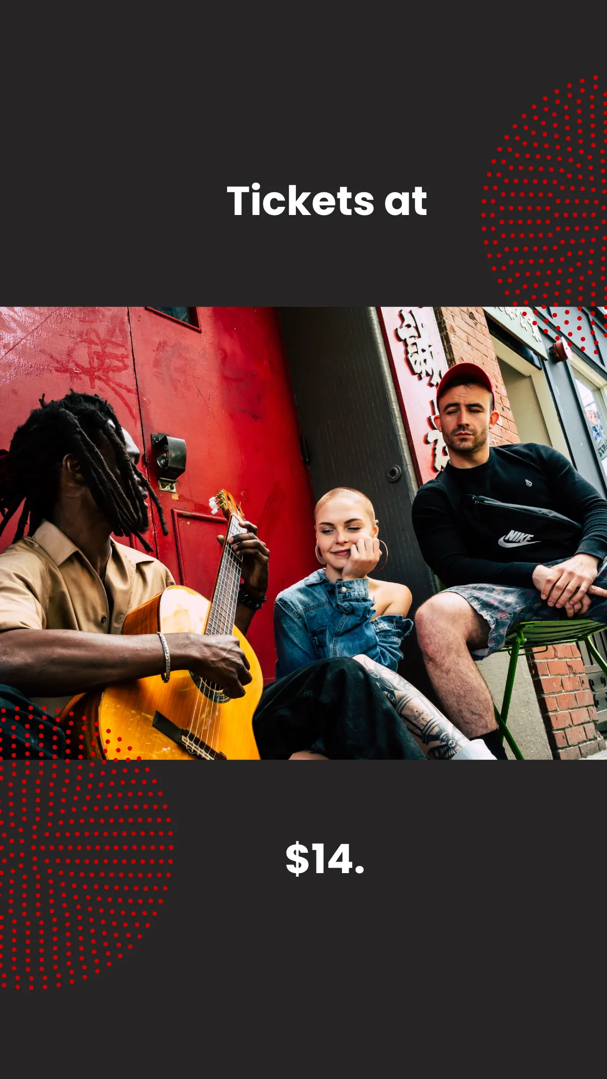 Free Band Concert Instagram Story Template to Edit Online