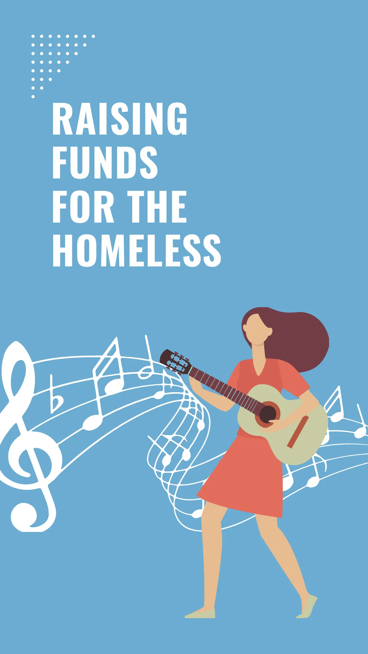 Free Concert Invitation Instagram Story Template to Edit Online