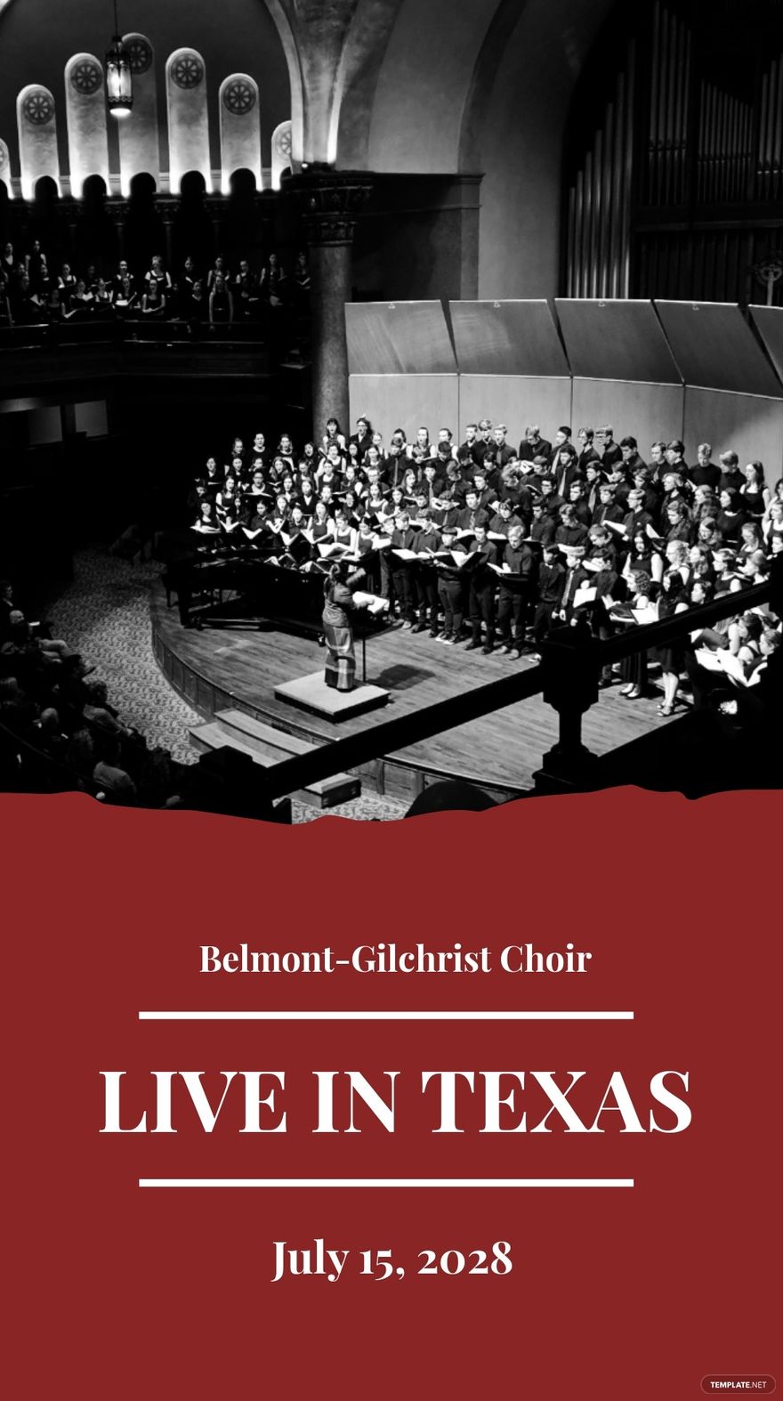 Choir Concert Instagram Story