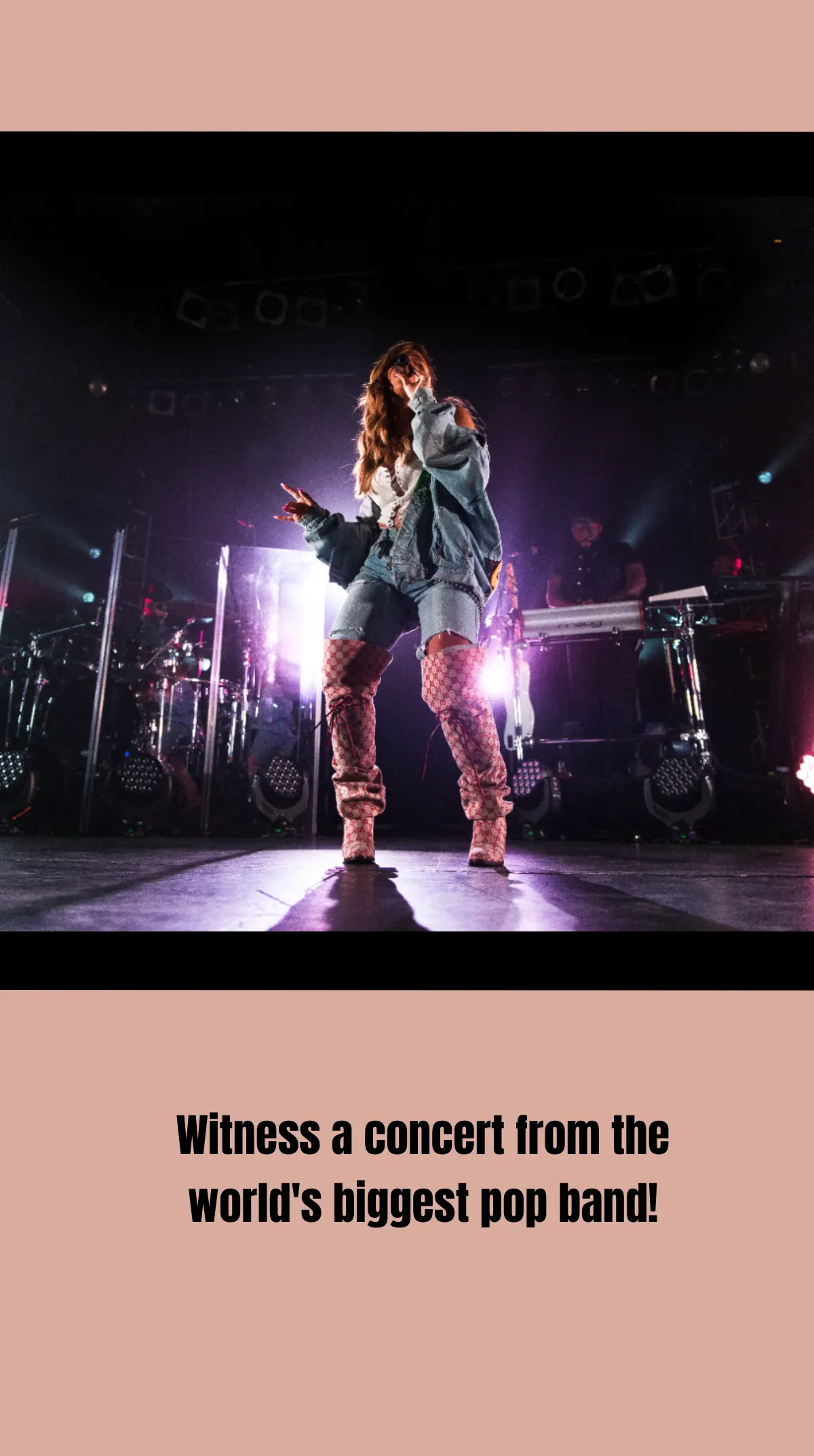 Free Concert Tour Instagram Story Template to Edit Online
