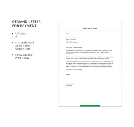 Demand Letter For Personal Injury Template: Download 700+ Letters In 