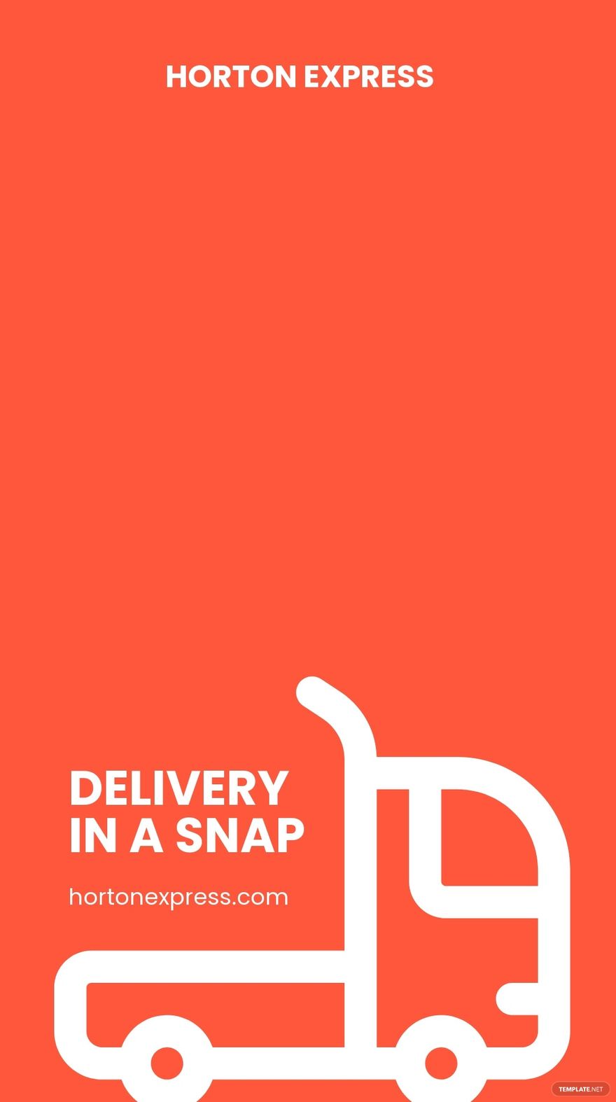 Free Delivery Service Snapchat Geofilter Template