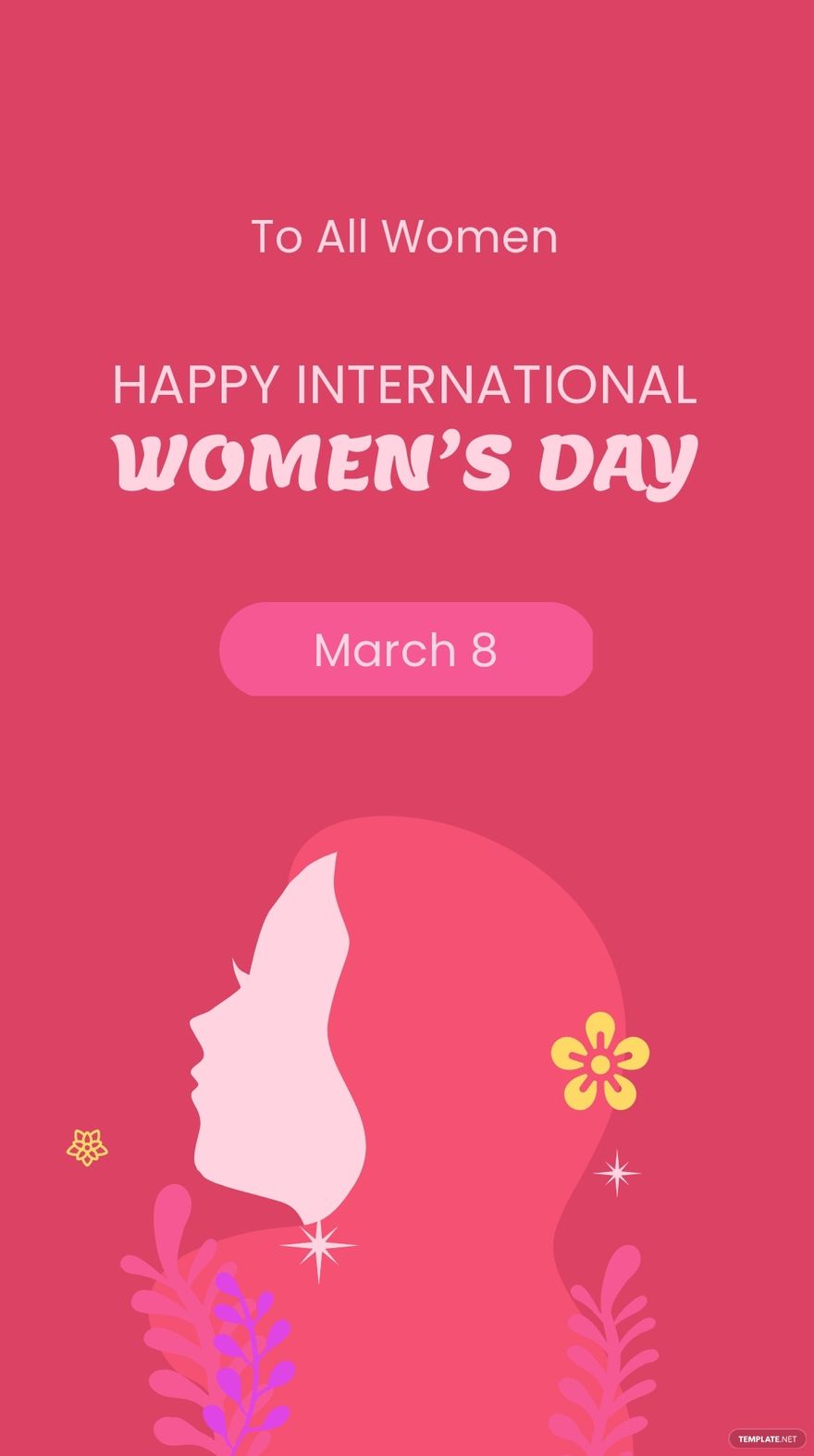 Happy International women's day Instagram Story Template