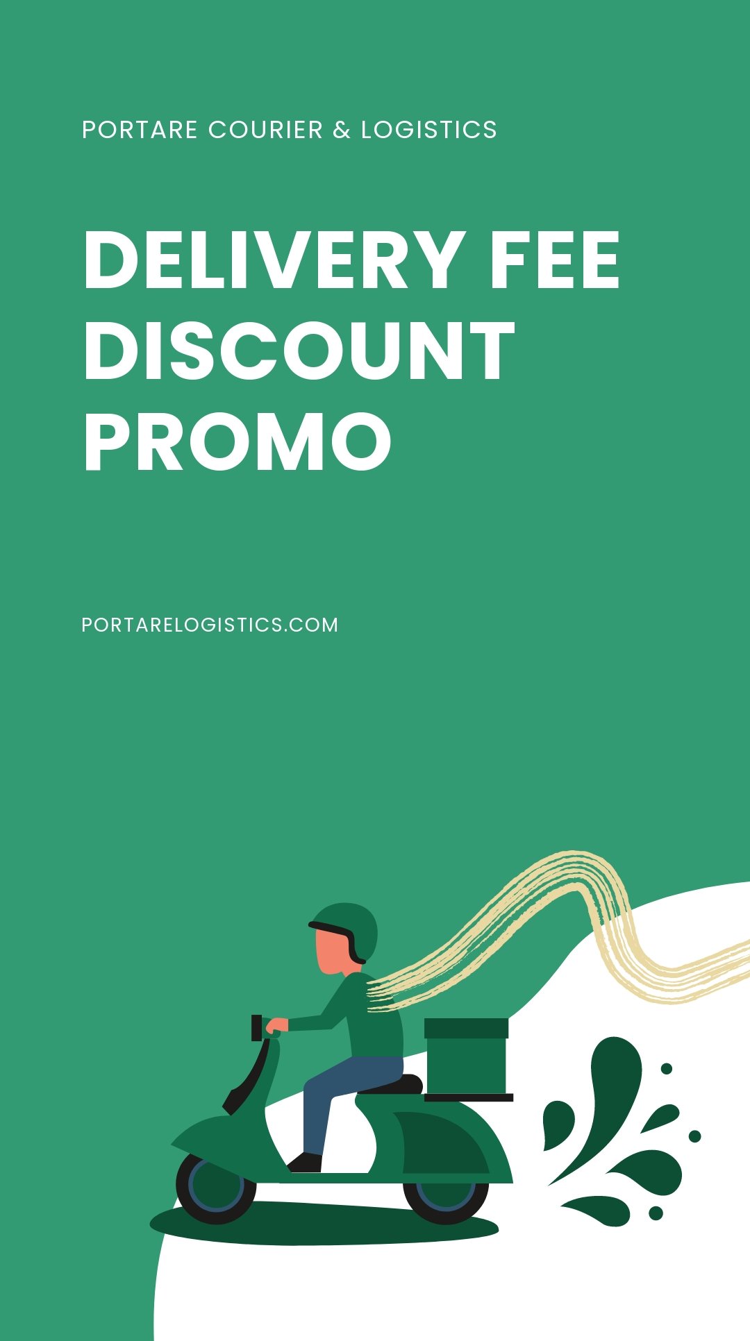 Free Delivery Promo Instagram Story Template