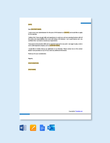 Free HR Letter Templates, 34+ Download in PDF, Word, Pages, Google Docs ...