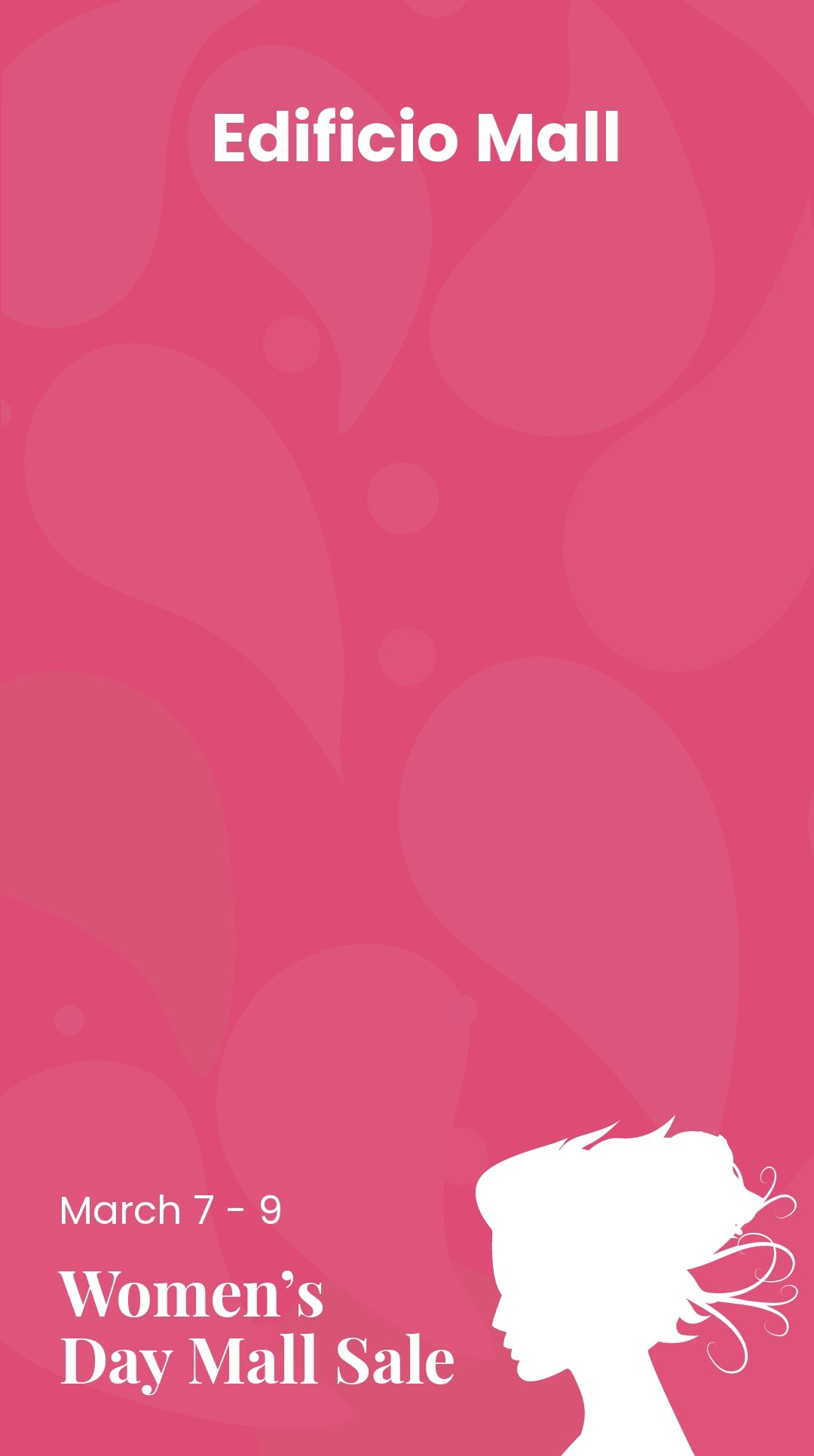 Women's Day Promotion Snapchat Geofilter Template