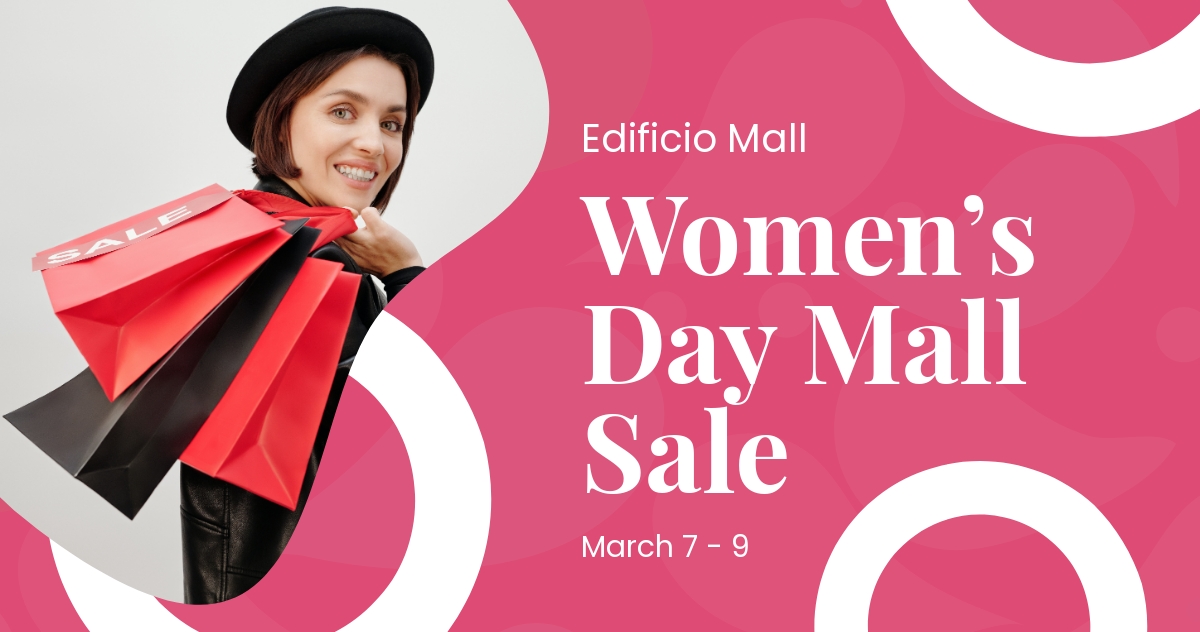 Women's Day Promotion Facebook Post Template