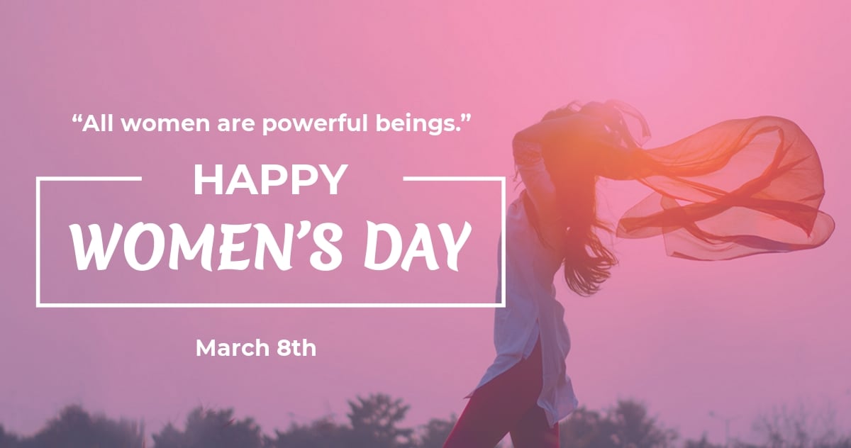 Women's Day Quote Facebook Post Template