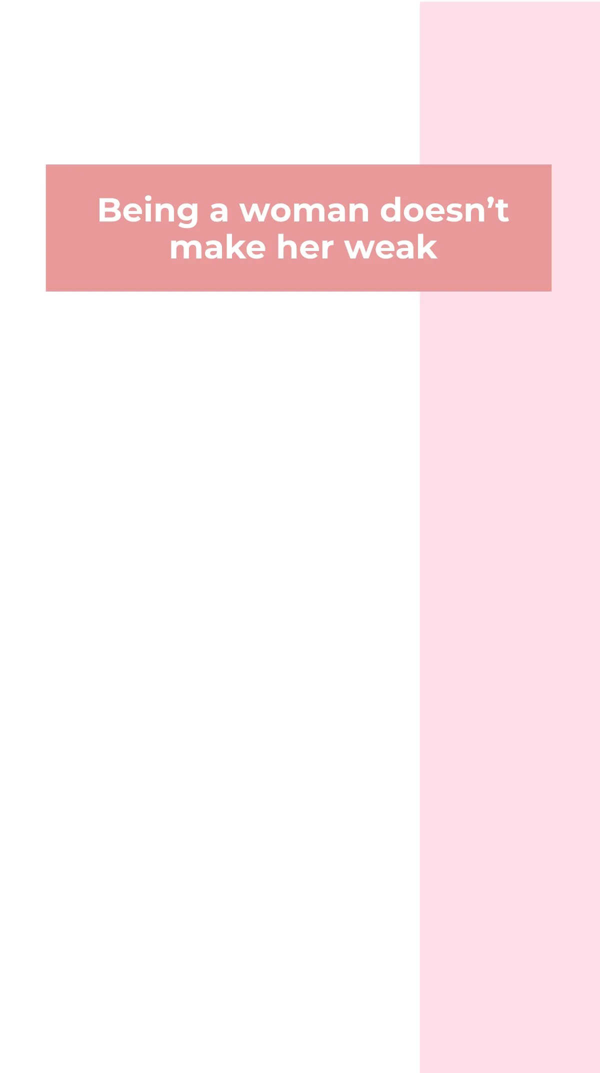 Women's Day Quote Instagram Story Template Women's Day Quote Instagram Story Template