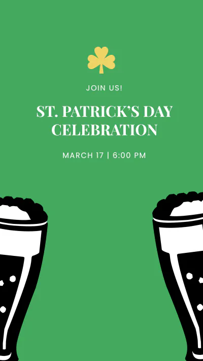 Free St. Patricks Day Celebration Whatsapp Post Template Free St. Patricks Day Celebration Whatsapp Post Template