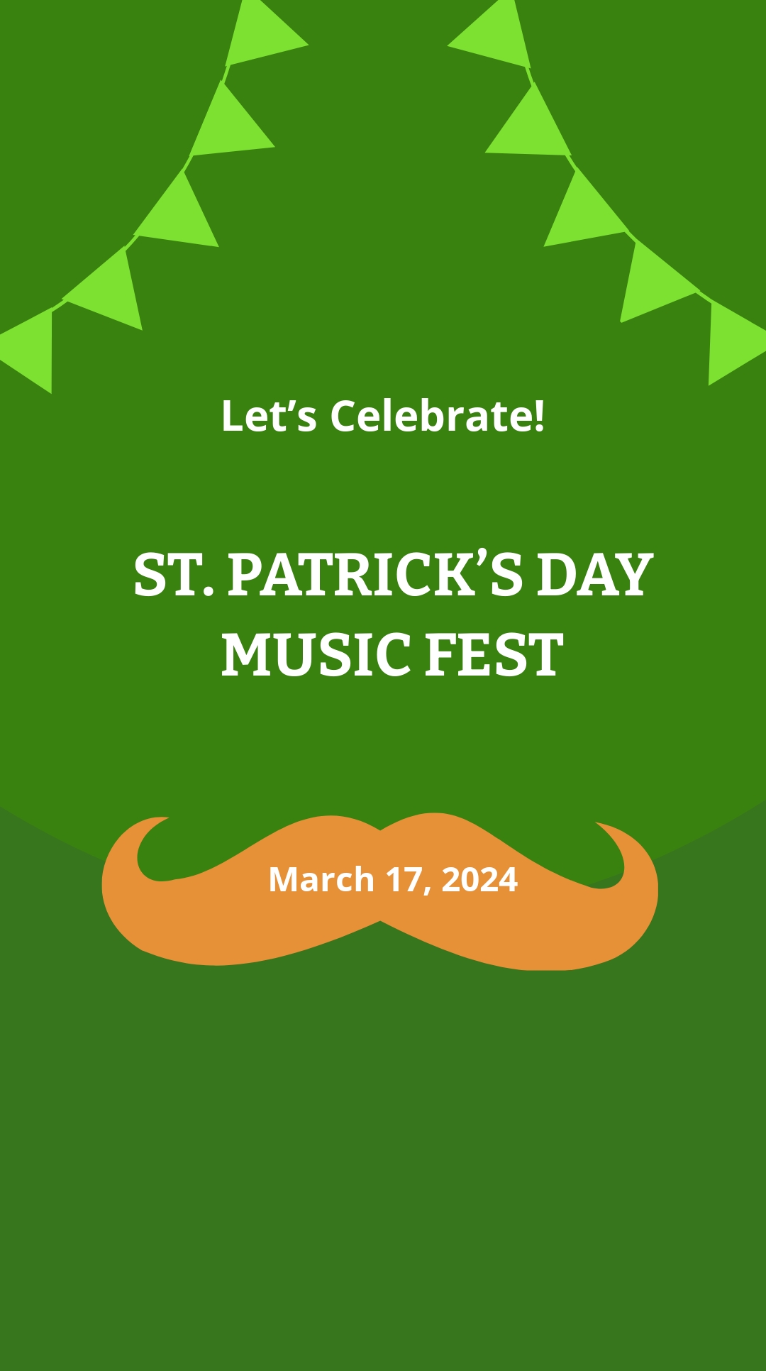 Free St. Patricks Day Event Instagram Story Template