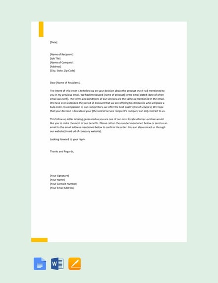 direct mail letter examples