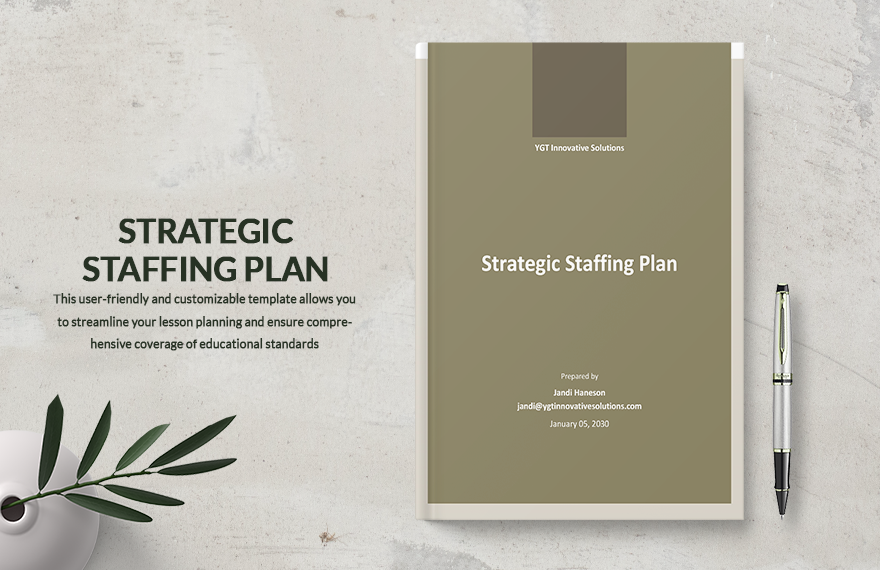 Strategic Staffing Plan Template