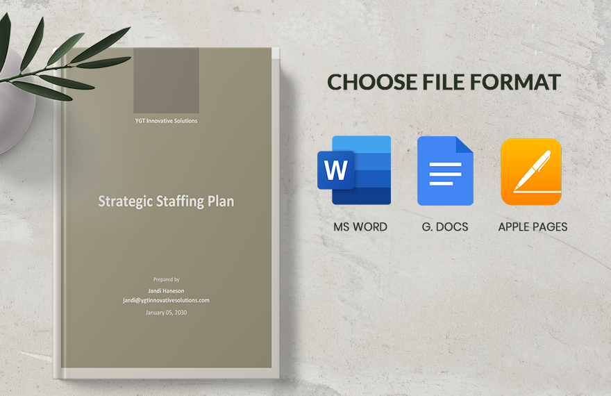 Strategic Staffing Plan Template