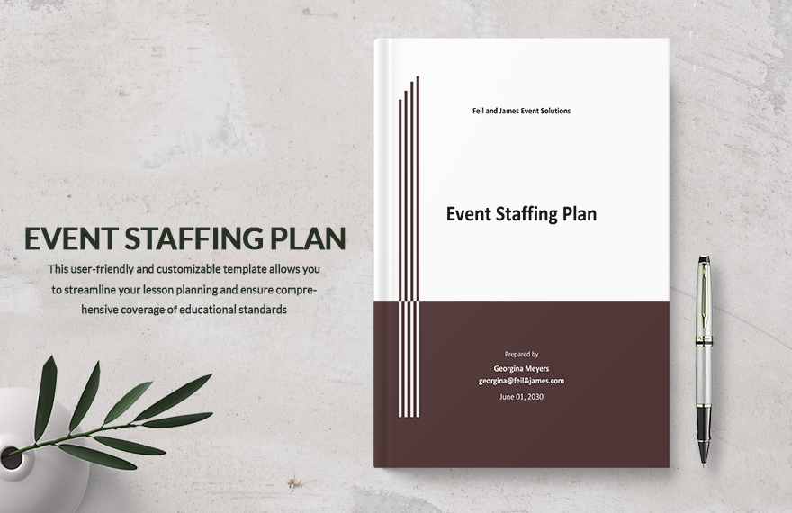 Event Staffing Plan Template