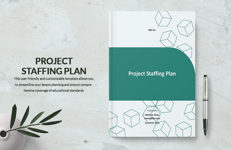 Project Staffing Plan Template in Word, Google Docs, PDF, Apple Pages
