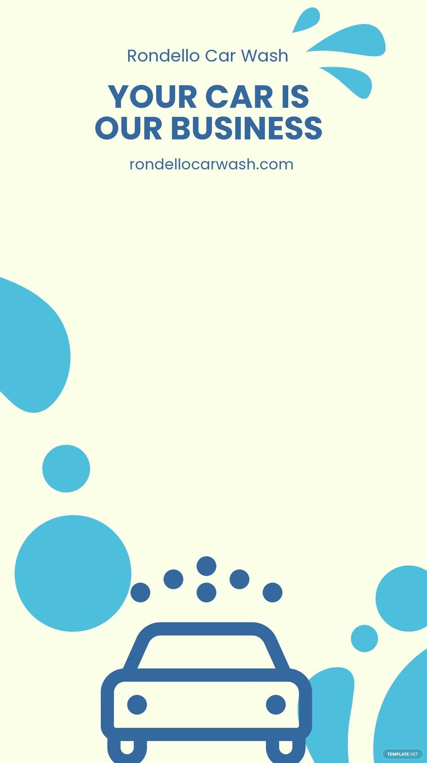 Car Wash Business Snapchat Geofilter