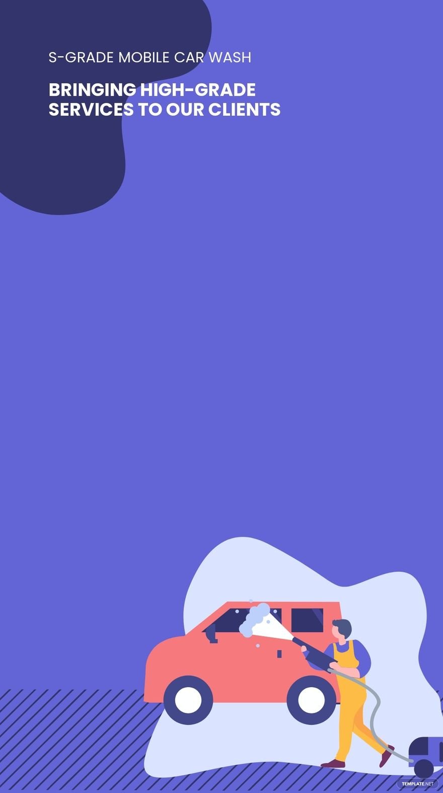 Free Mobile Car Wash Snapchat Geofilter Template