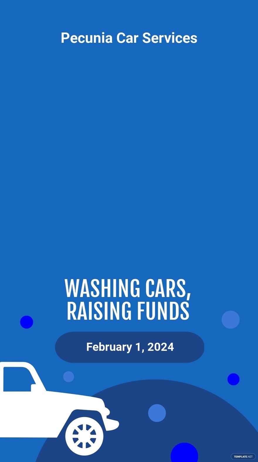 Free Car Wash Fundraiser Snapchat Geofilter Template