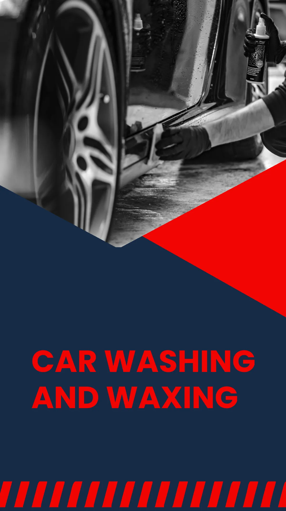 Free Car Wash Service Instagram Story Template to Edit Online