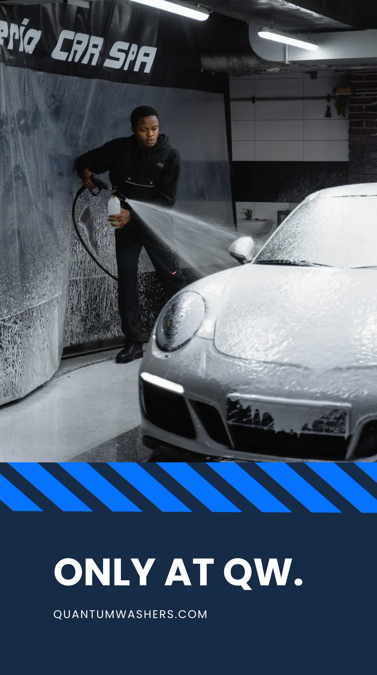 Free Car Wash Business Instagram Story Template to Edit Online