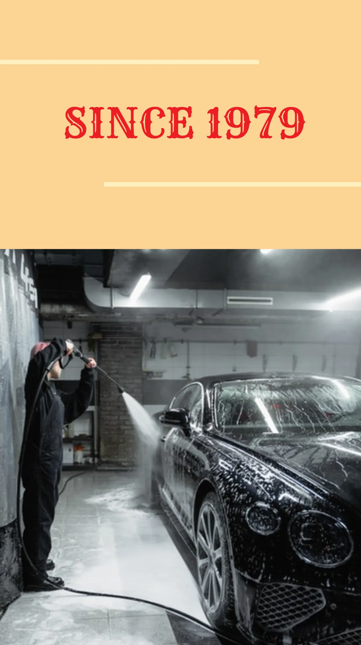 Free Vintage Car Wash Instagram Story Template to Edit Online