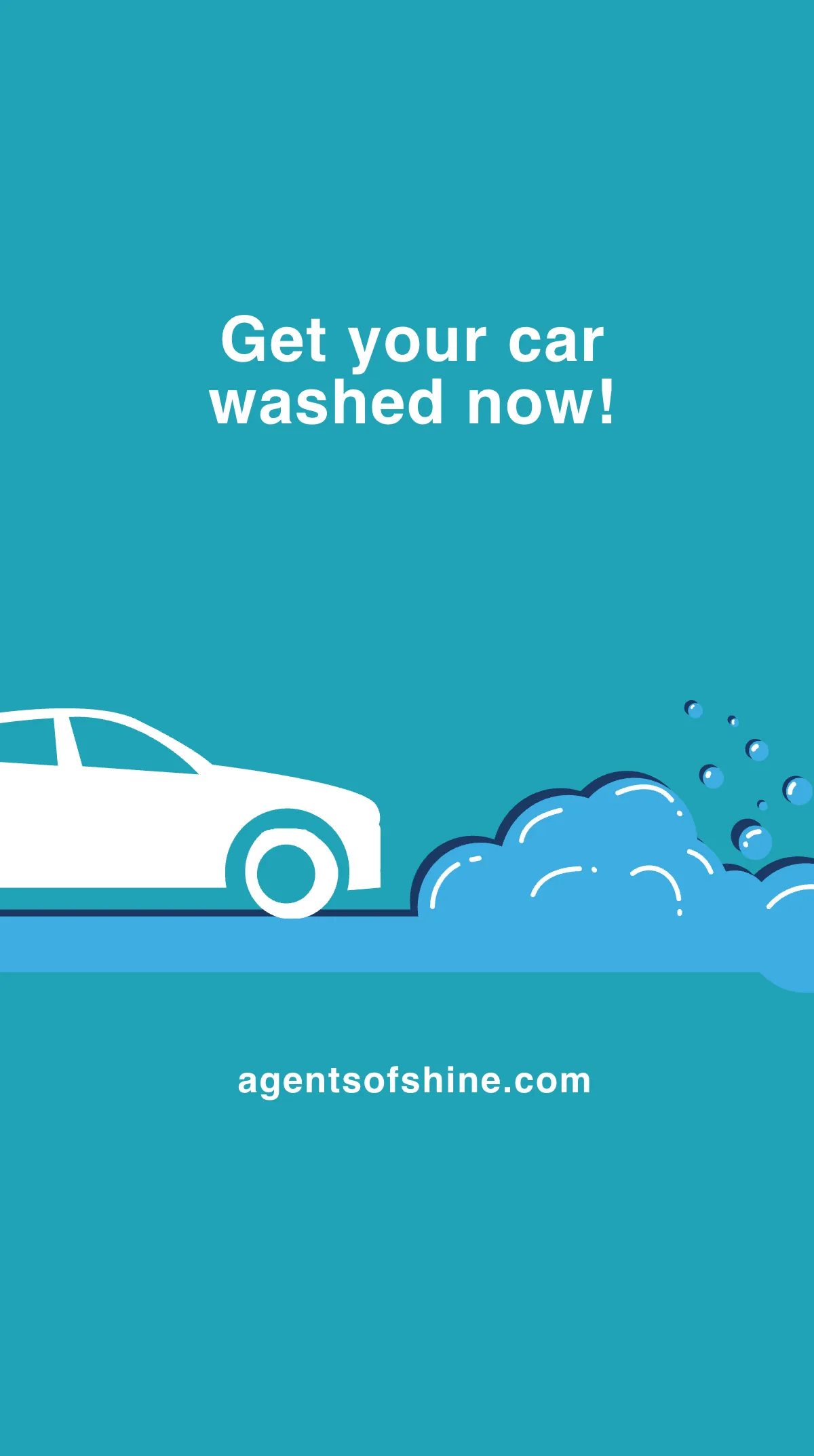 Free Car Wash Agency Instagram story Template to Edit Online