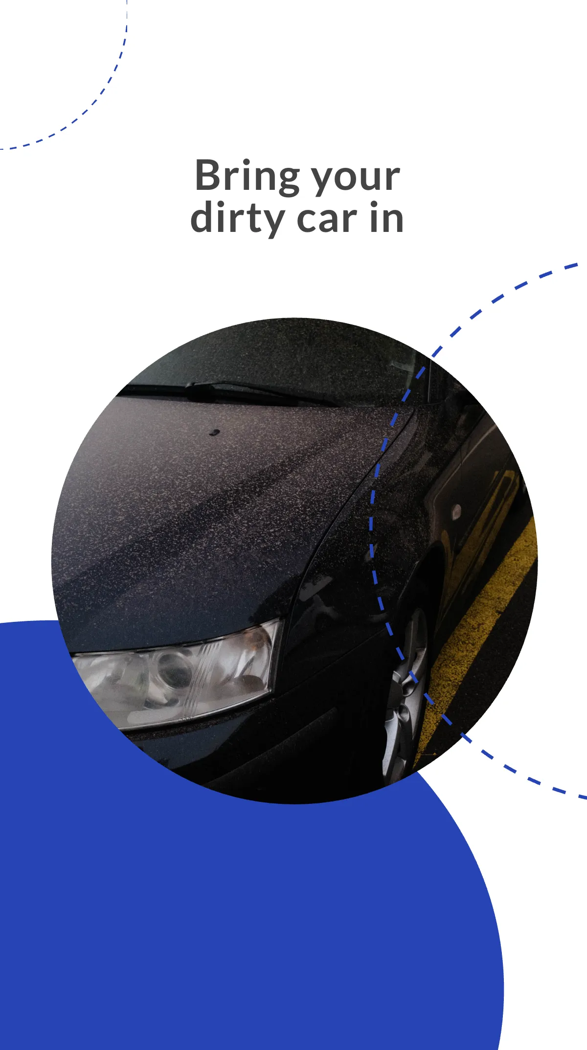 Free Simple Car Wash Instagram story Template to Edit Online