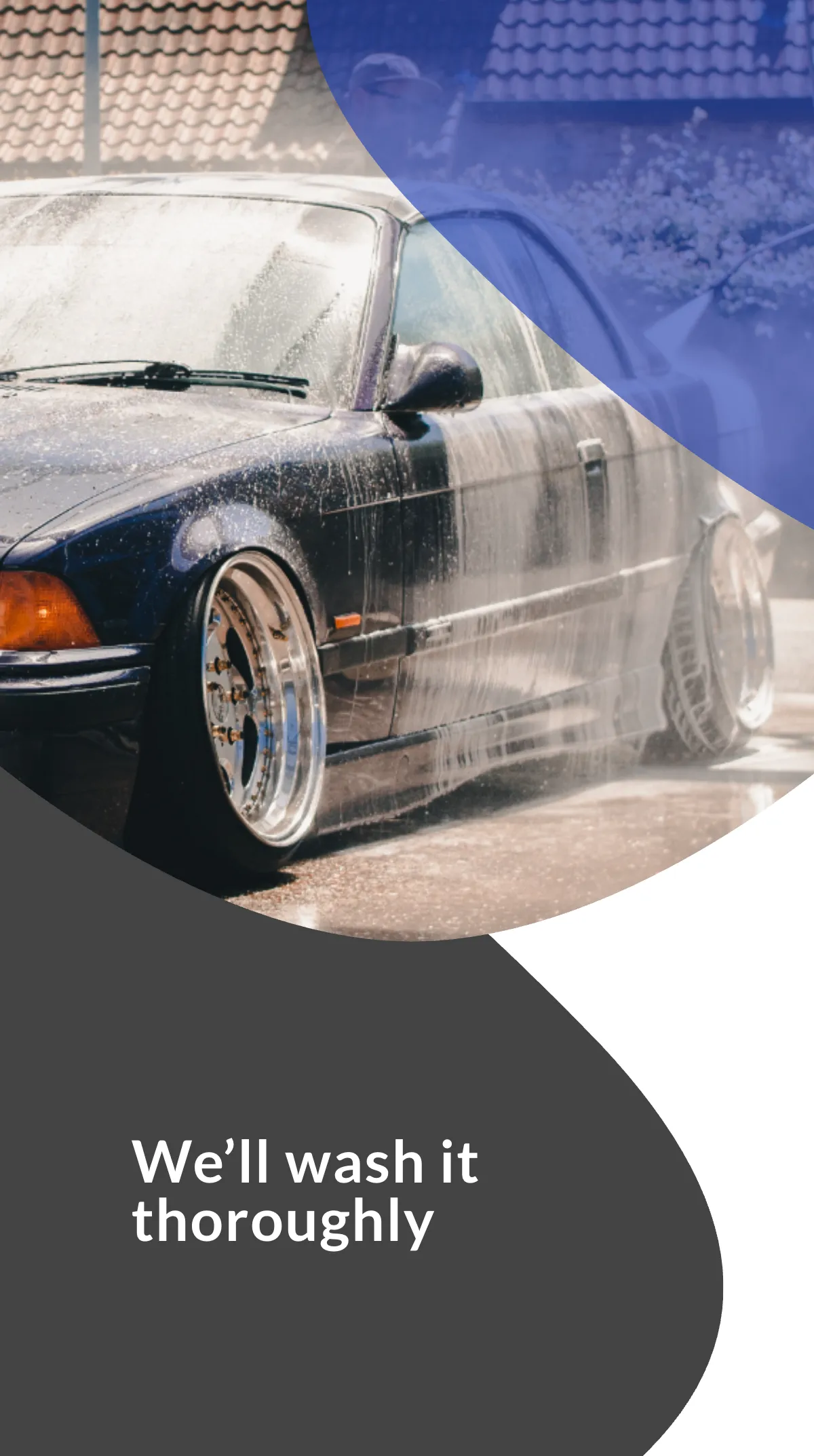 Free Simple Car Wash Instagram story Template to Edit Online