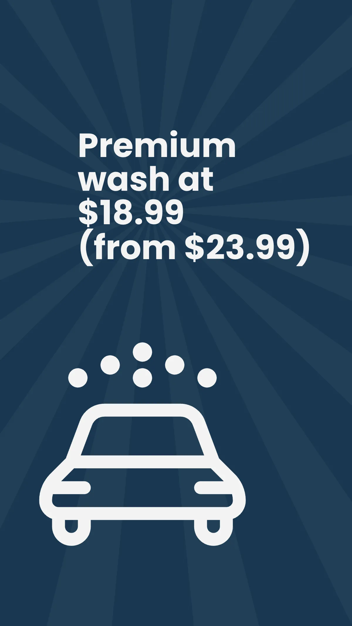 Free Car Wash Promotion Instagram Story Template to Edit Online