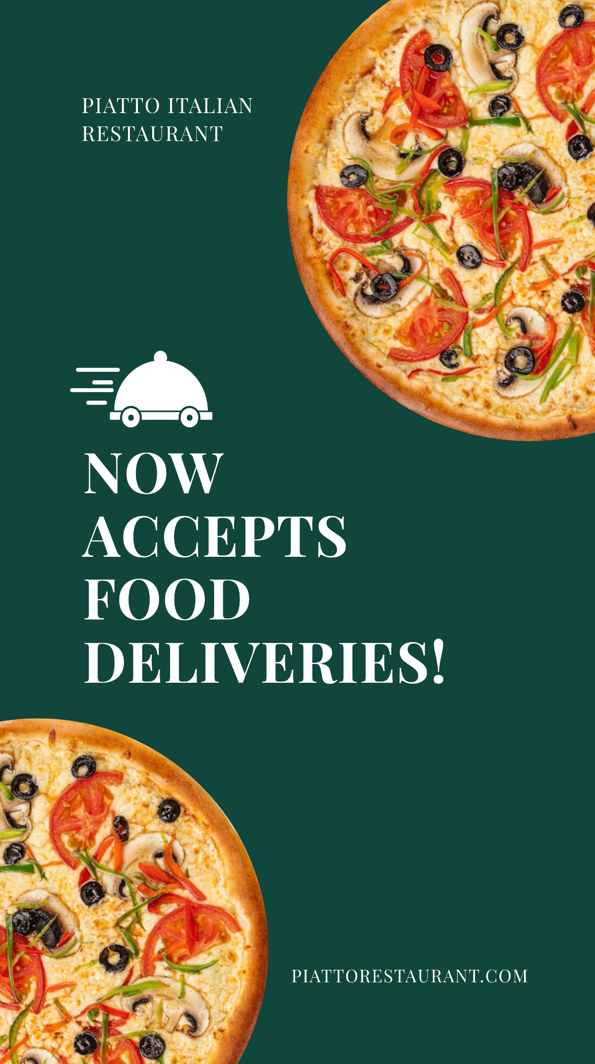 Free Restaurant Delivery Instagram Story Template to Edit Online