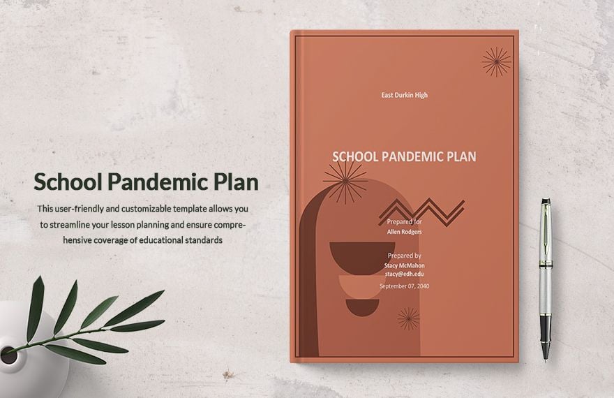 School Pandemic Plan Template