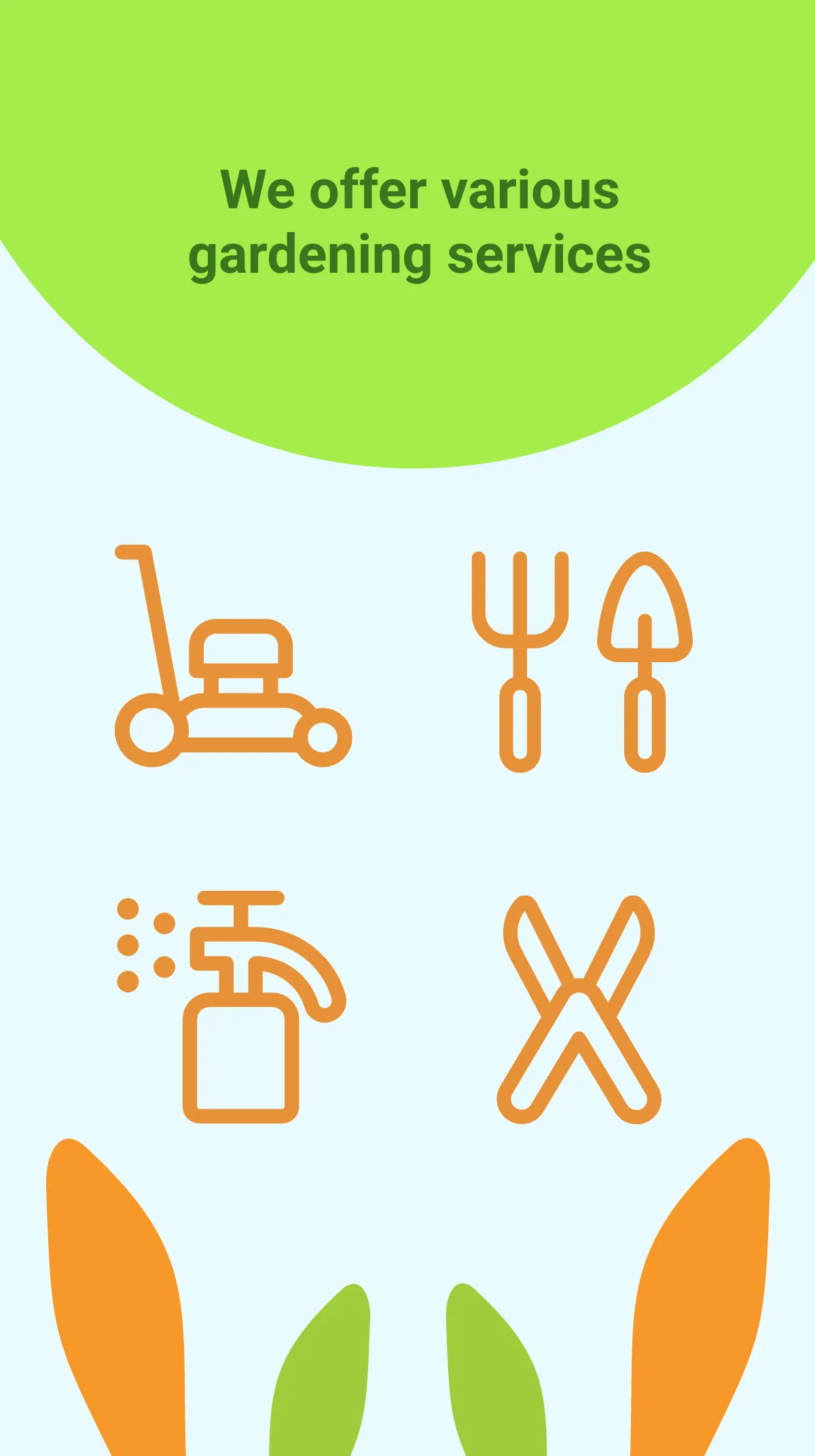 Free Gardening Service Instagram Story Template to Edit Online