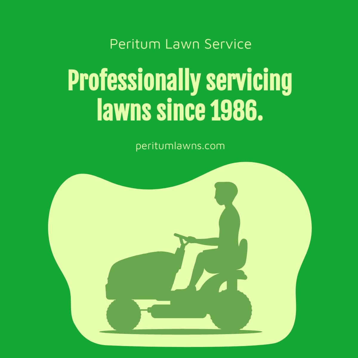 Professional Lawn Services Linkedin Post Template