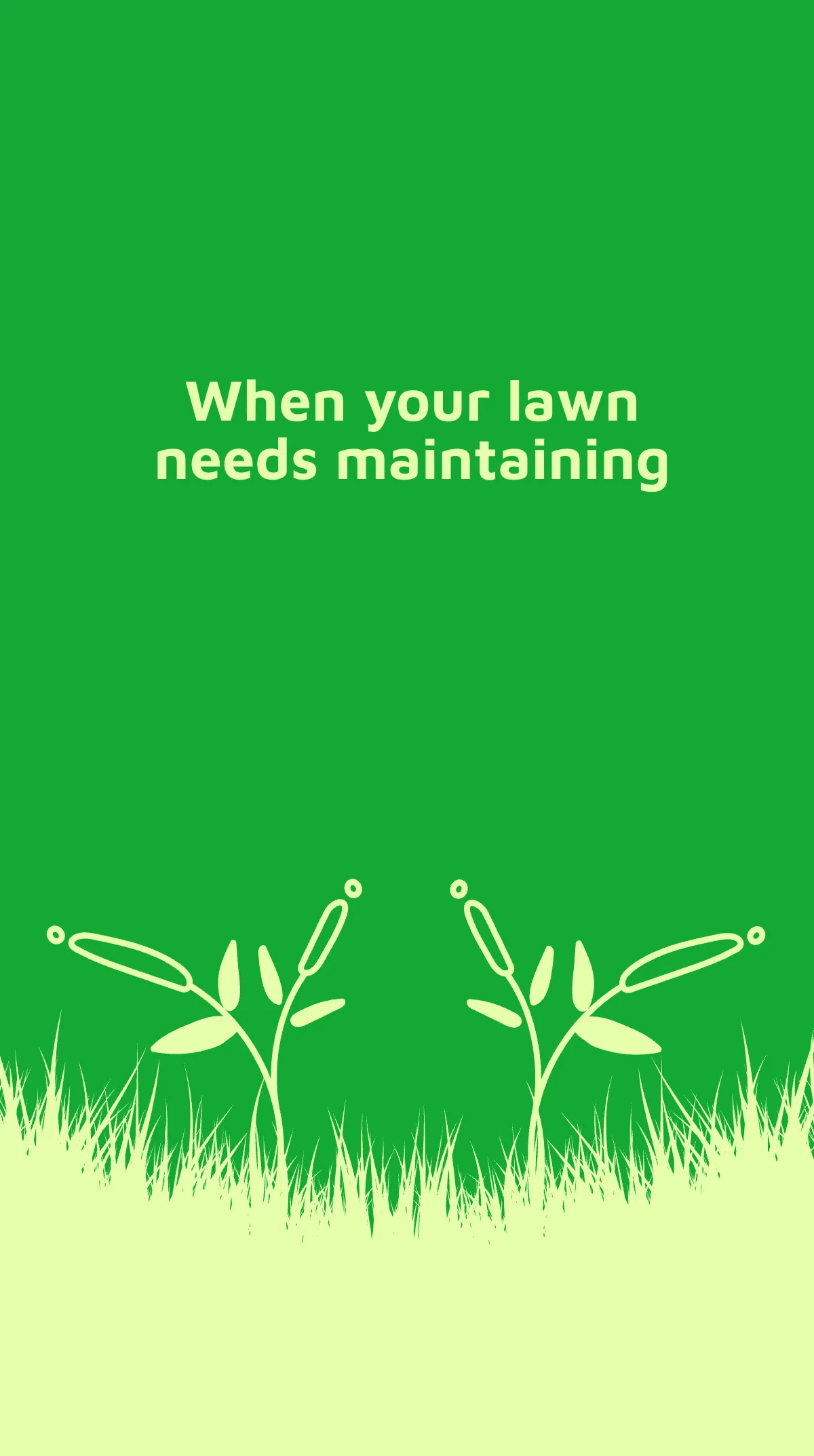 Free Professional Lawn Services Instagram Story Template to Edit Online