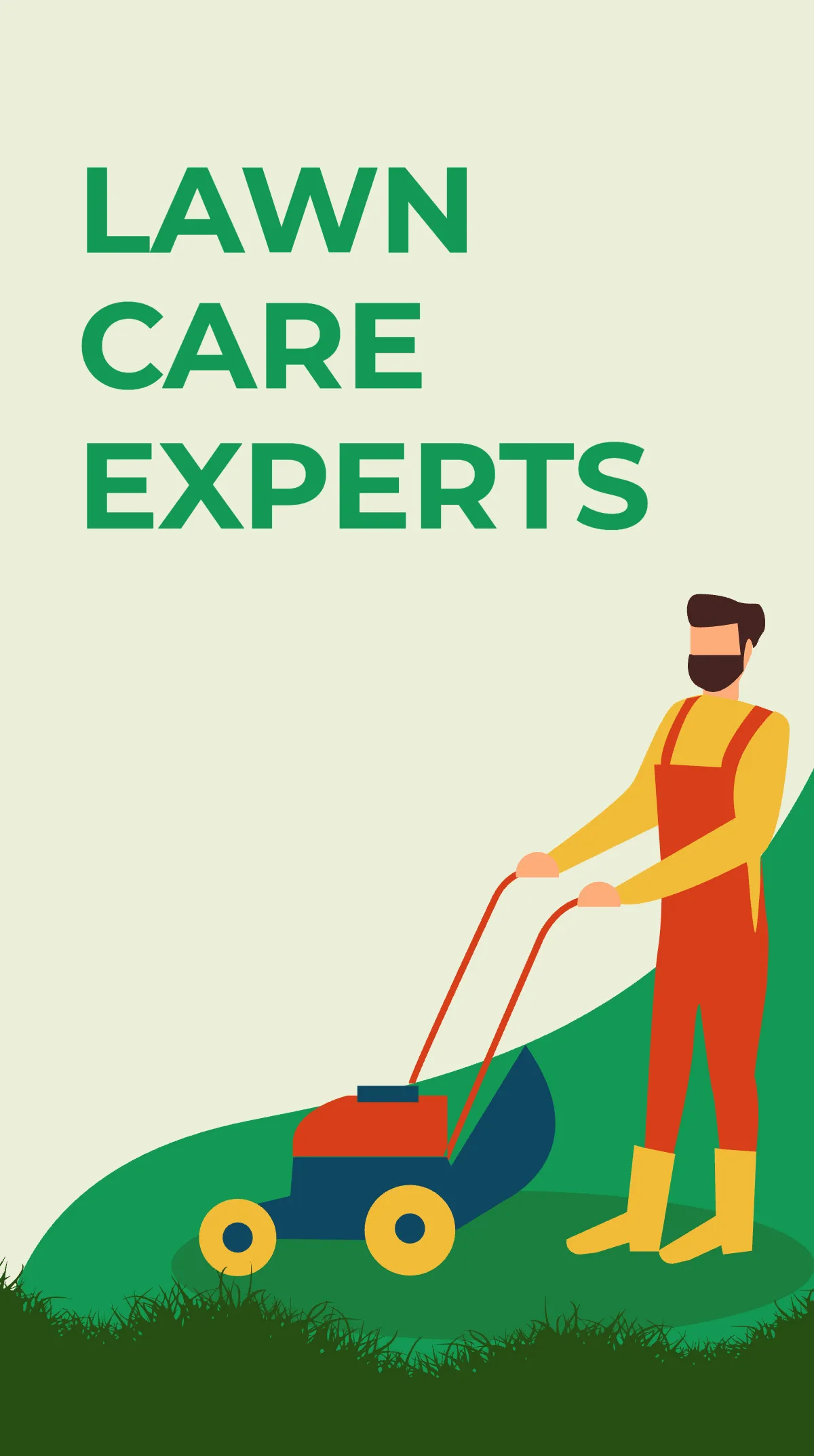 Free Lawn Service Instagram Story Template to Edit Online