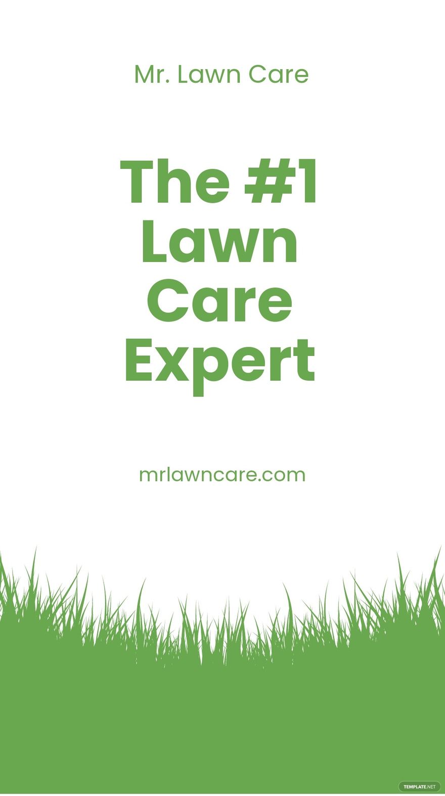 Lawn Care Advertising Instagram Story Template