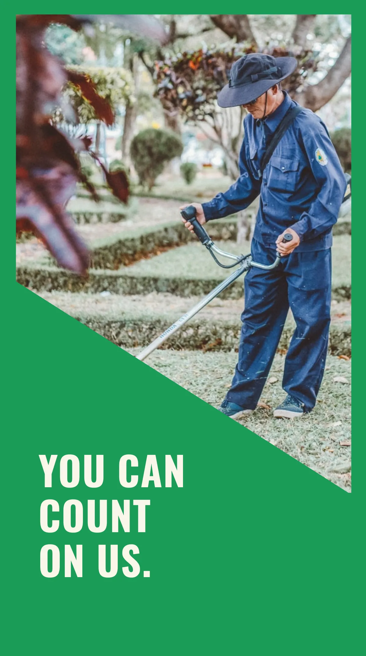 Free Lawn Mowing Service Instagram Story Template to Edit Online