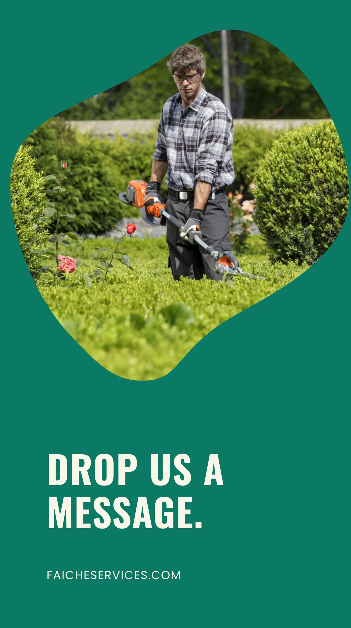 Free Lawn Mowing Service Instagram Story Template to Edit Online