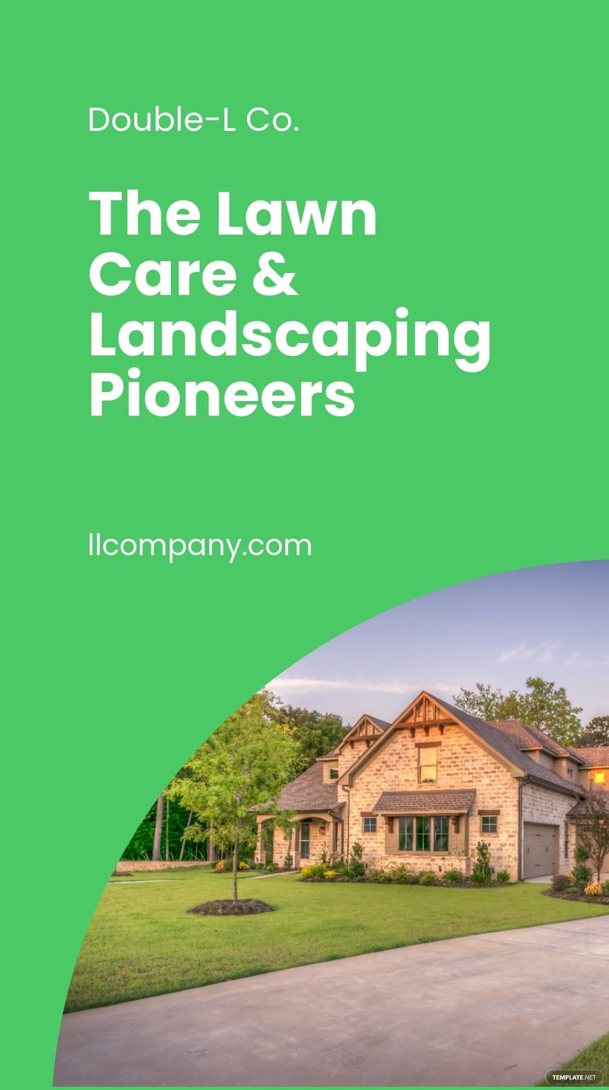 Landscaping Services Whatsapp Post Template