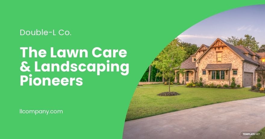 Landscaping Services Facebook Post Template