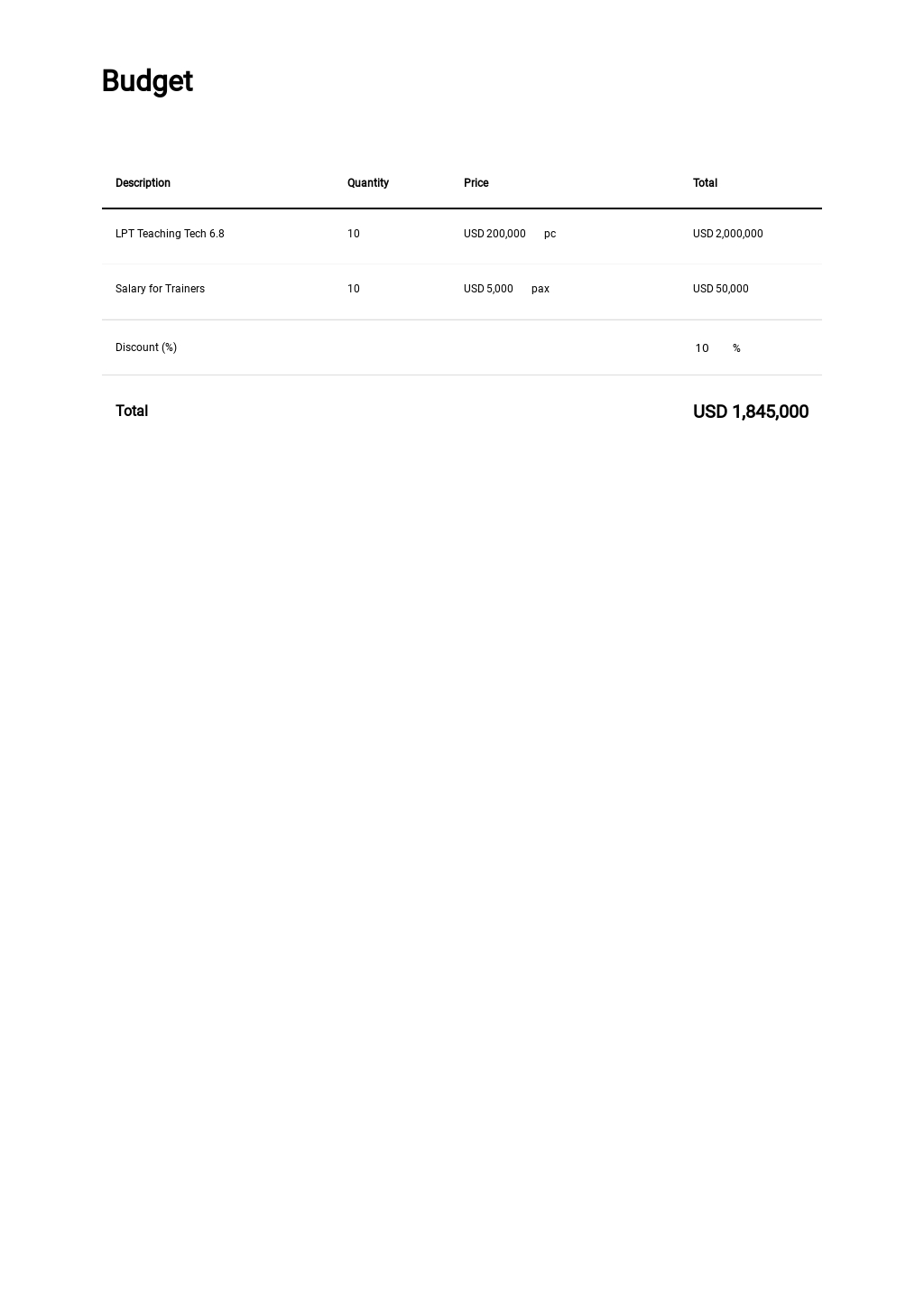 Teacher Development Plan Template in Google Docs, Word, Apple Pages ...