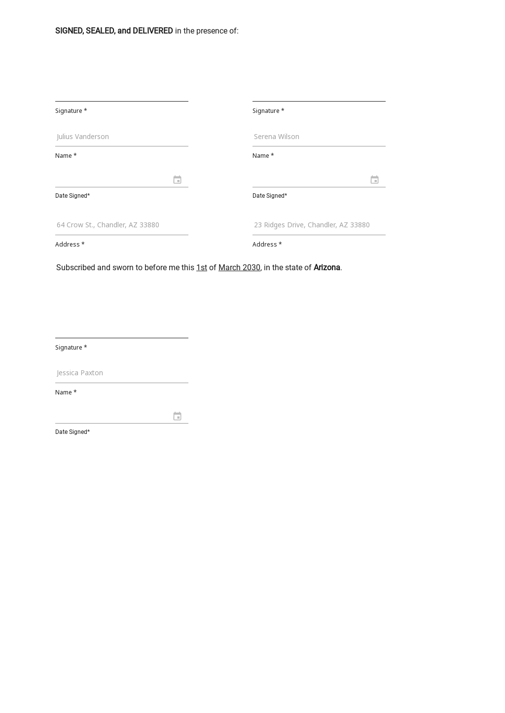 Free business lasting power of attorney template google docs word