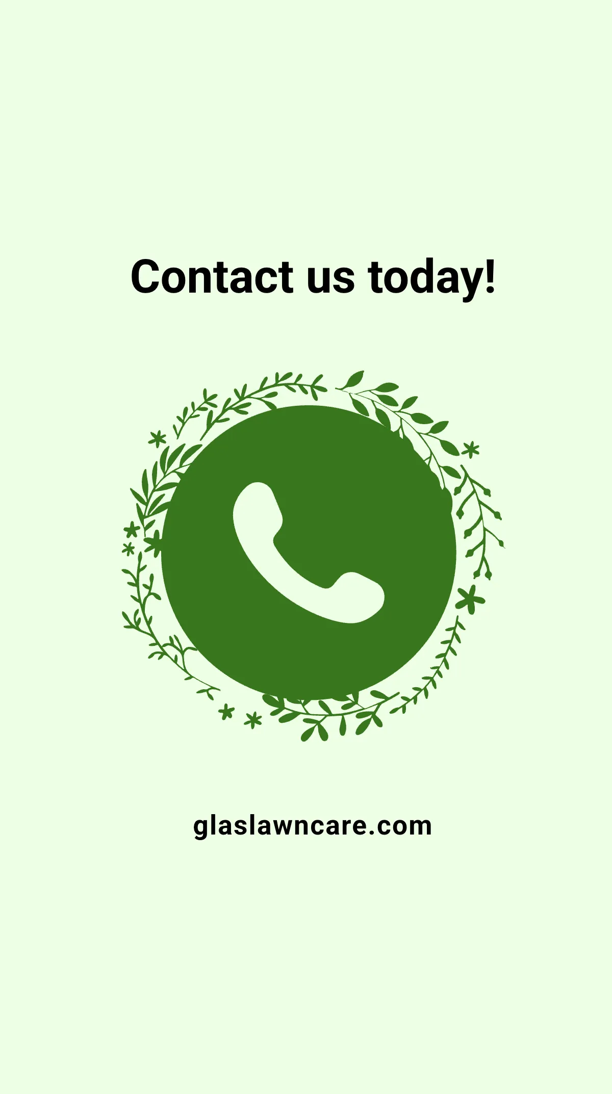 Free Simple Lawn Care Instagram Story Template to Edit Online