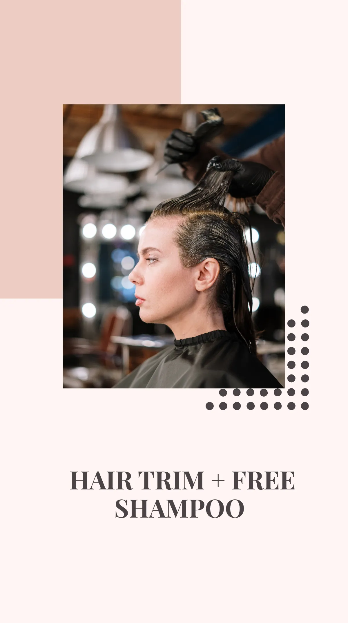 Free Beauty Salon Promotion Instagram Story Template to Edit Online