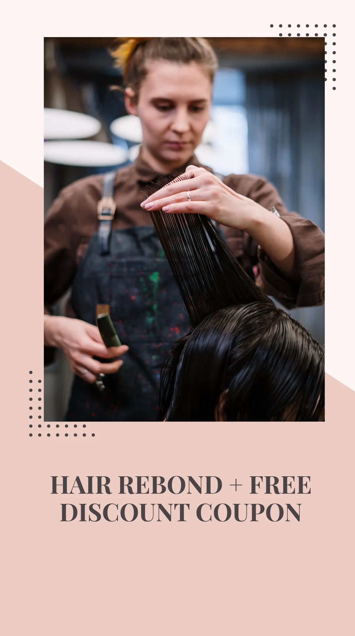 Free Beauty Salon Promotion Instagram Story Template to Edit Online