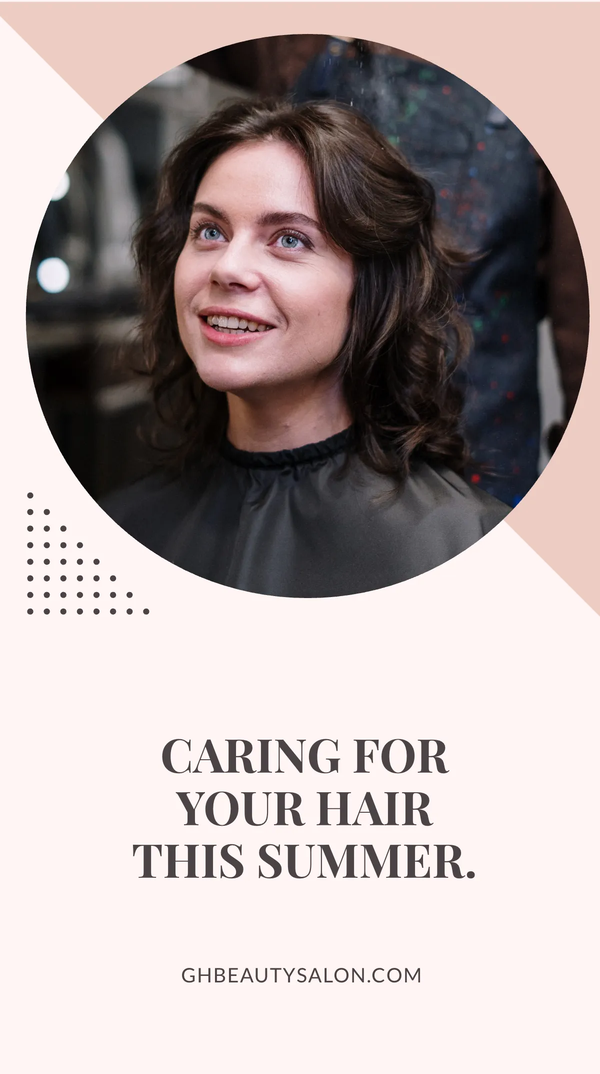 Free Beauty Salon Promotion Instagram Story Template to Edit Online