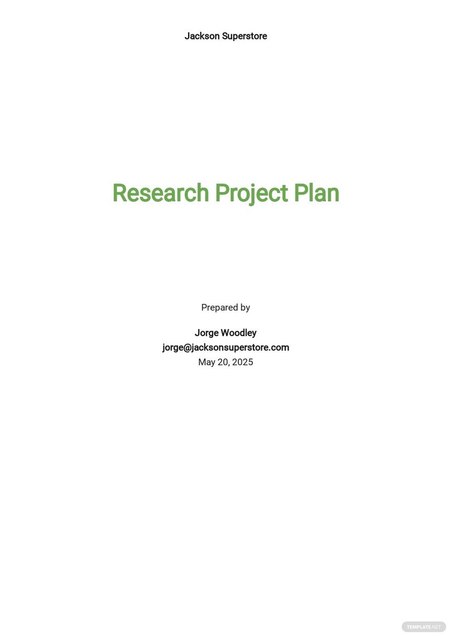 10+ FREE Research Plan Templates [Edit & Download] | Template.net