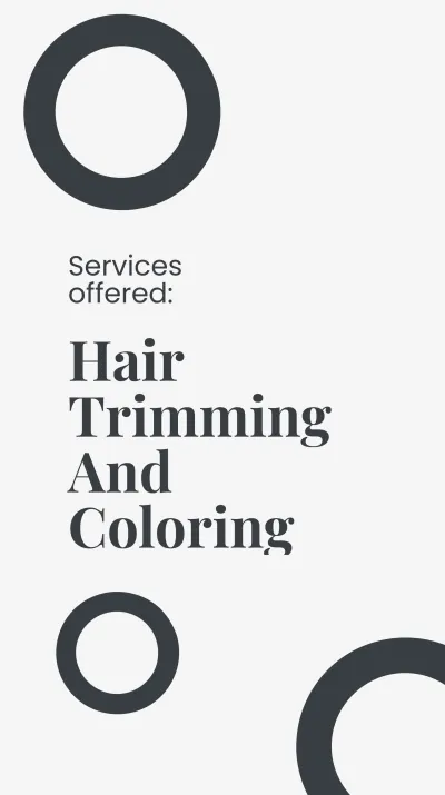 Free Beauty Salon Services Instagram Story Template to Edit Online