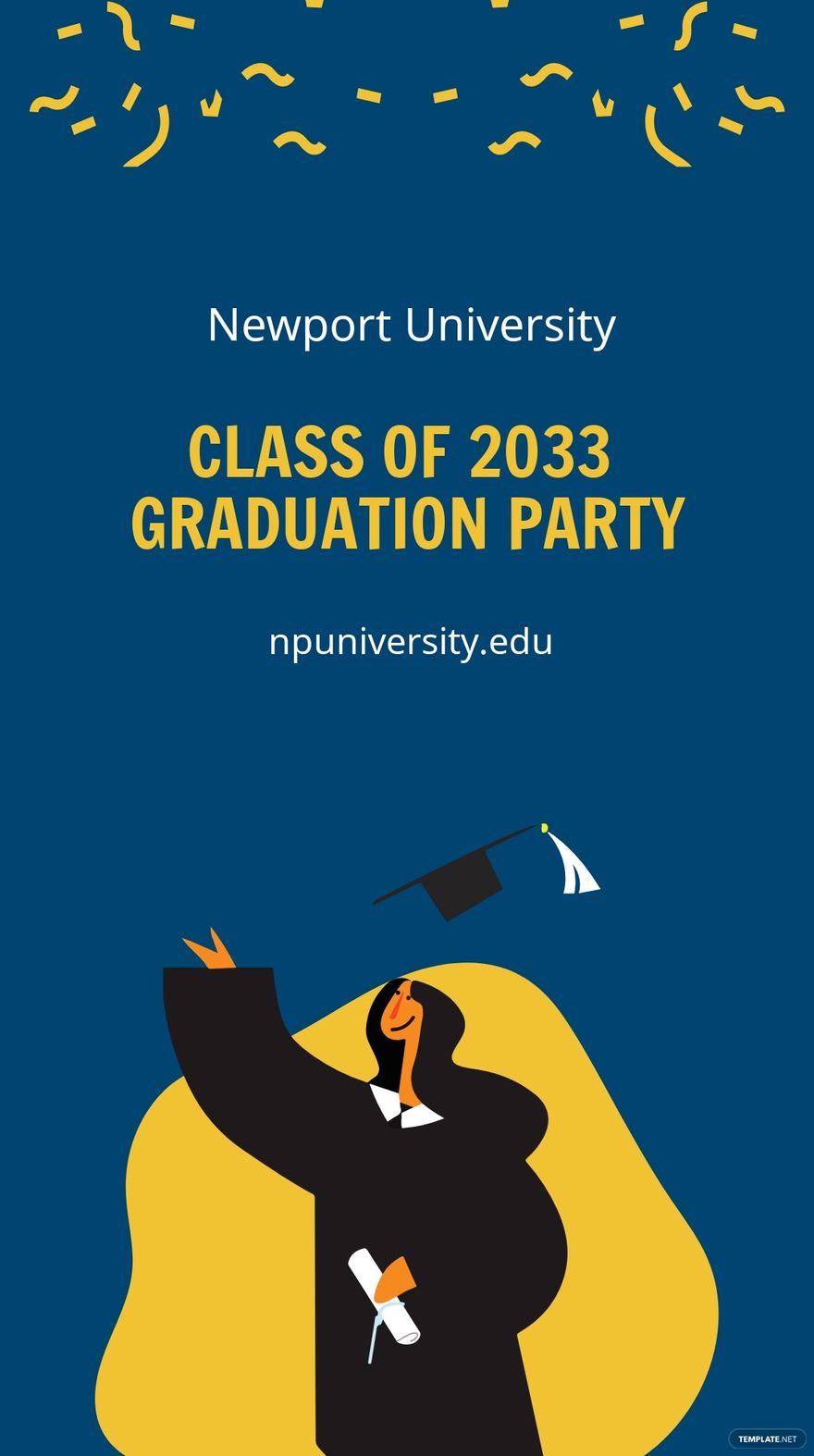 Graduation Party Instagram Story Template